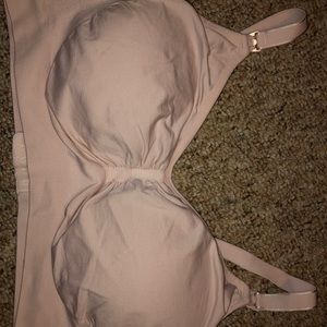 Wireless seamless nursing bra